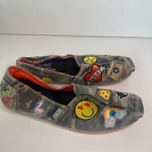 Skechers Bobs Slip On Memory Foam Women’s Shoe Size 9 Corgi Avocado Camera ect